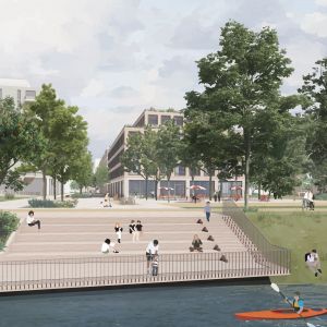 Visualisierung Neckarquartier
