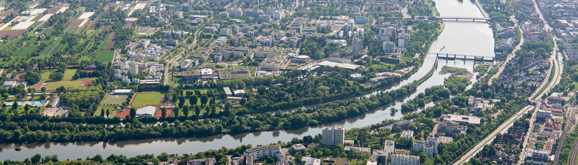 Luftaufnahme des Neuenheimer Feldes (Foto: Venus)