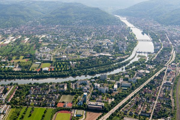 Luftaufnahme des Neuenheimer Felds (Foto: Venus)